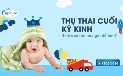 Thụ thai cuối kỳ kinh sinh con trai hay gái dễ hơn?